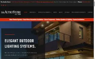 The Audio Store of Windsor website