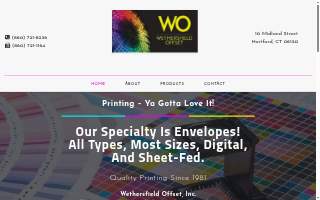 Wethersfield Offset Inc