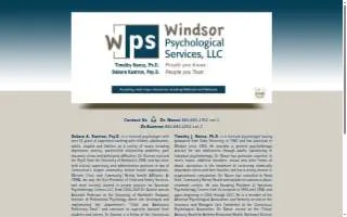 Windsor Psychological Services website