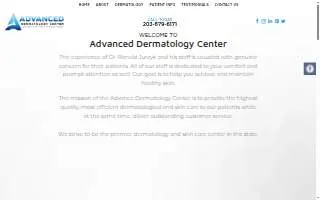 Advanced Dermatology Center: Ronald Jurzyk, MD of Wolcott website