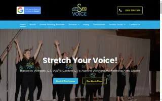 AmaSing Voice Performing Arts Studio of Wolcott website