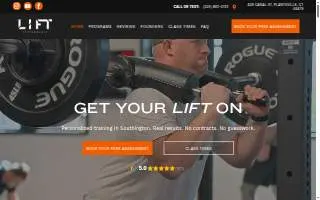 LIFT Performance website