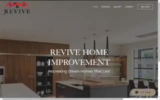 Revive Home Improvement website