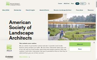American Society of Landscape Architects