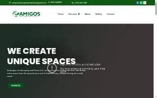 Amigos Landscaping And Patios LLC website