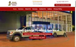Ape Towing & Roadside Assistance website