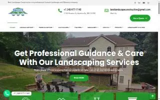 Best Landscape & Construction of Washington website