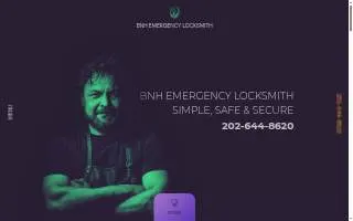BNH Emergency Locksmith website