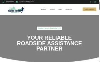 Capitol Heroes Roadside LLC website