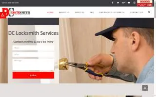 DC Locksmith website