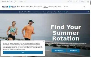 Fleet Feet Westlake website
