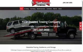 Ft Washington Towing Inc website