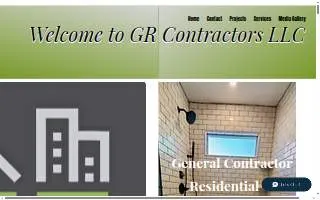 GR Contractors LLC website