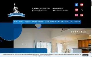 Liberty Painting website