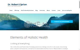 Robert Ciprian, DC, DIBAK chiropractic & holistic medicine