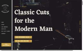 Signature Cuts and Shaves