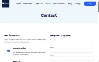 Signature House Painters website