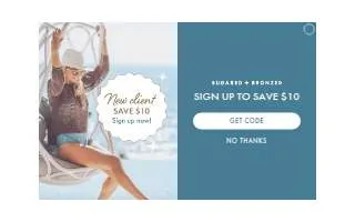 Sugared + Bronzed website