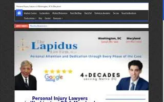 The Lapidus Law Firm, PLLC website