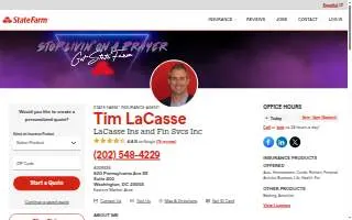 Tim LaCasse - State Farm Insurance Agent website