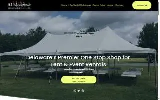 A1 Middletown Tents & Events of Bear website