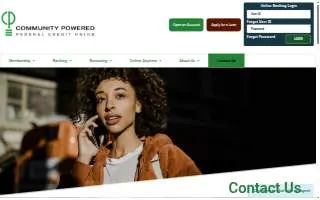 Community Powered Federal Credit Union of Bear website