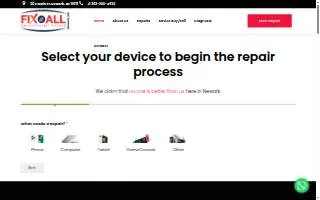 Fix It All Newark website