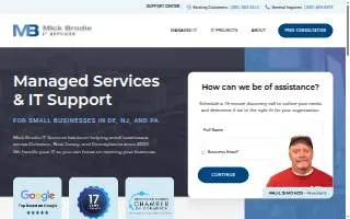 Mick Brodie Consulting Group, Inc website