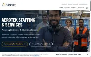 Aerotek of University City website