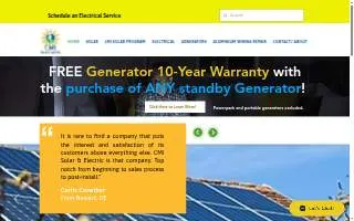 Cmi Electric, INC. website