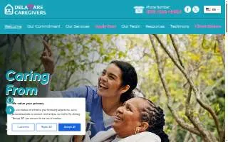 Delaware Caregivers website
