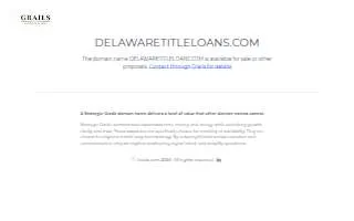 Delaware Title Loans, Inc. of Brookside website