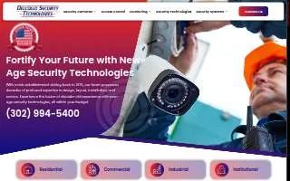 Delcollo Security Technologies website