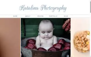 Katalina Photography of Brookside website