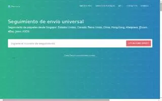Parcels website
