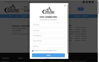 Concord Pet Foods & Supplies of Dover website