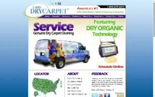 Dry Carpet Cleaning website