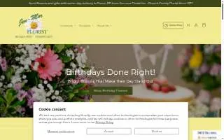 Jen-Mor Florist website