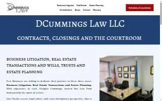 DCummings Law website