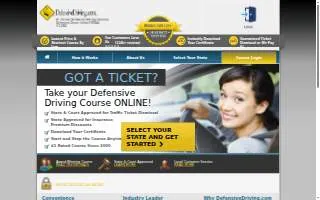 Delaware Defensive Driving of Glasgow website