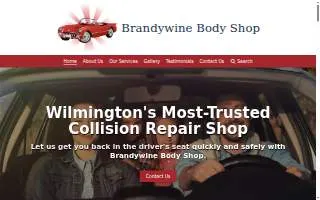 Brandywine Body Shop website
