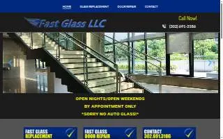 Fast Glass LLC of Hockessin website