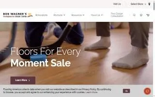 Bob Wagner's Flooring America - Middletown website