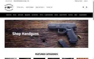Freedom Firearms website