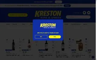 Kreston Wine & Spirits website