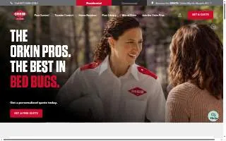 Orkin of Middletown website