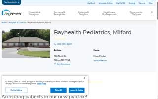 Bayhealth Pediatrics, Milford