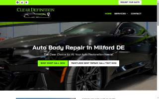 Clear Definition Auto Body & Paintless Dent Repair