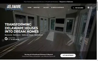 Delaware Home Improvements website