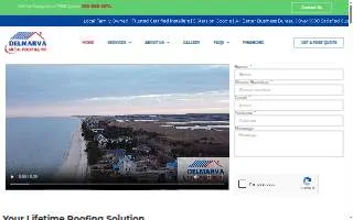 Delmarva Metal Roofing website